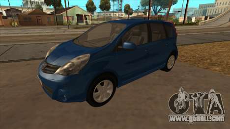 Nissan Note (2011) for GTA San Andreas