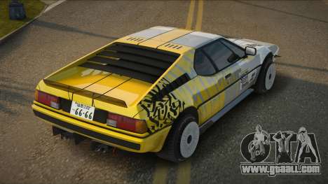 BMW M1 JP for GTA San Andreas
