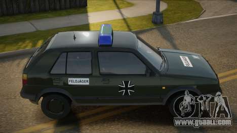 Volkswagen Golf Mk2 Feldjager 1991 for GTA San Andreas