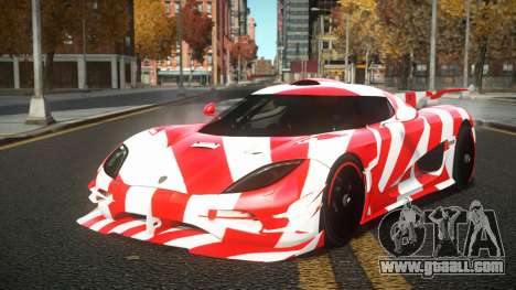 Koenigsegg Agera One Toshimy S6 for GTA 4