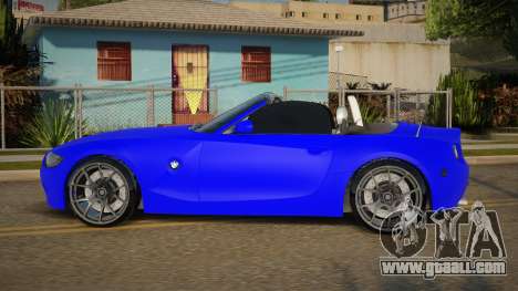 BMW Z4 Cabrio Blue for GTA San Andreas