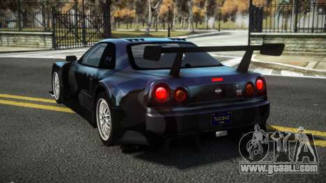 Nissan Skyline R34 Dibofas S9 for GTA 4