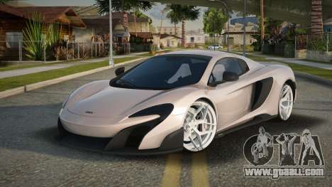 McLaren 675LT Scofr for GTA San Andreas