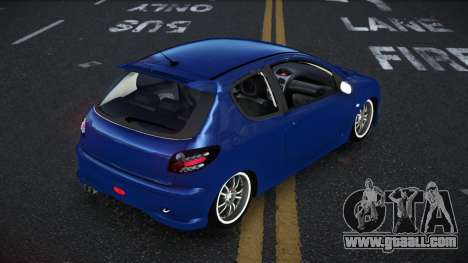 Peugeot 206 Bafuka for GTA 4