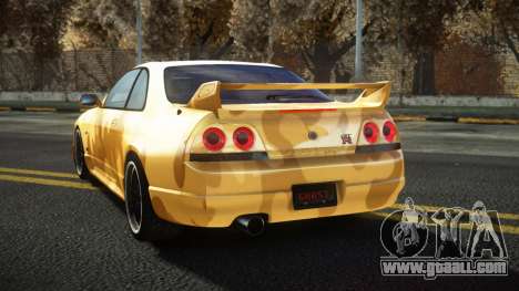 Nissan Skyline R33 Fahuz S9 for GTA 4