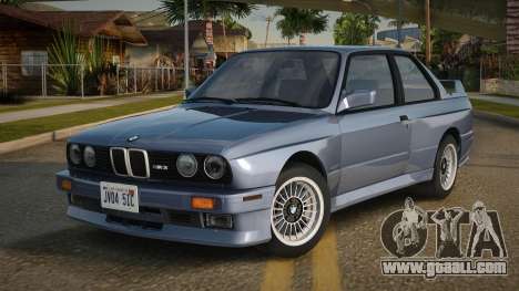 1991 BMW M3 E30 V1.0 for GTA San Andreas