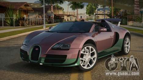 Bugatti Veyron Roadster for GTA San Andreas