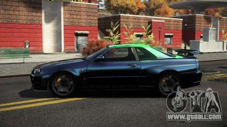 Nissan Skyline R34 Dezro S9 for GTA 4