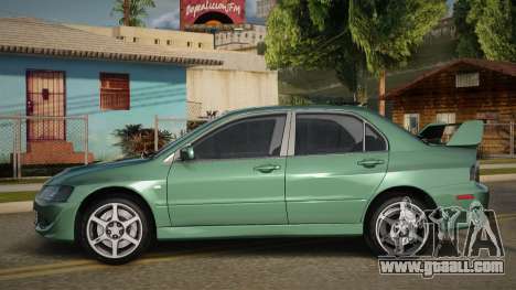 Mitsubishi Lancer Evolution VIII F-Sport for GTA San Andreas