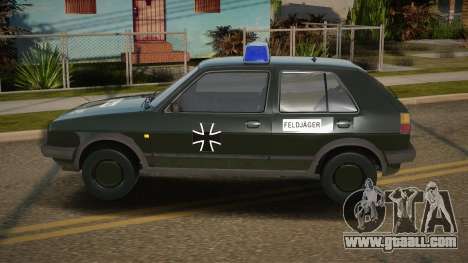 Volkswagen Golf Mk2 Feldjager 1991 for GTA San Andreas