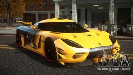 Koenigsegg Agera One Toshimy S10 for GTA 4
