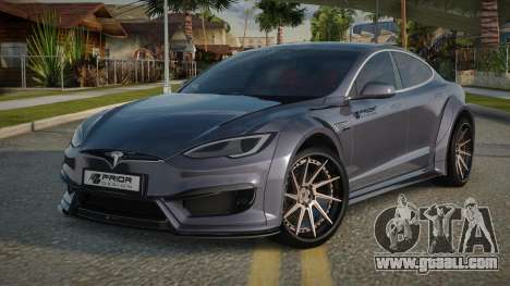Tesla Model S P100 Expo for GTA San Andreas