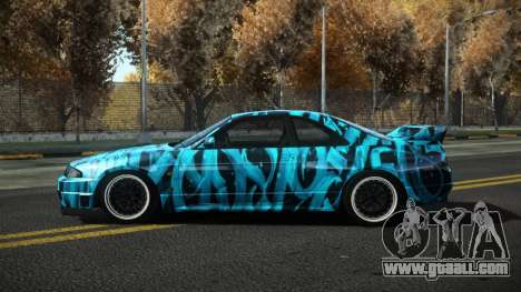 Nissan Skyline R33 Fahuz S1 for GTA 4