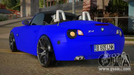 BMW Z4 Cabrio Blue for GTA San Andreas
