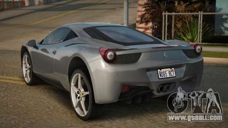 Ferrari 458 Italia V1.2 for GTA San Andreas