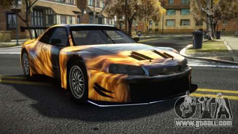 Nissan Skyline R34 Dibofas S14 for GTA 4