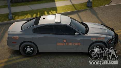 Georgia State Patrol 2012 Dodge Charger for GTA San Andreas