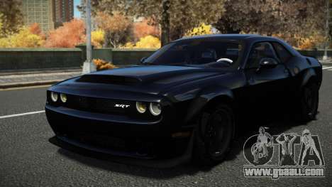 Dodge Challenger SRT Demon 2015 for GTA 4