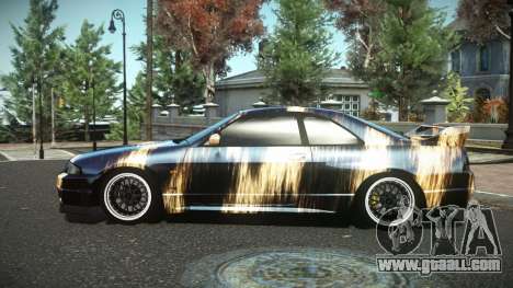 Nissan Skyline R33 Hikoshi S13 for GTA 4