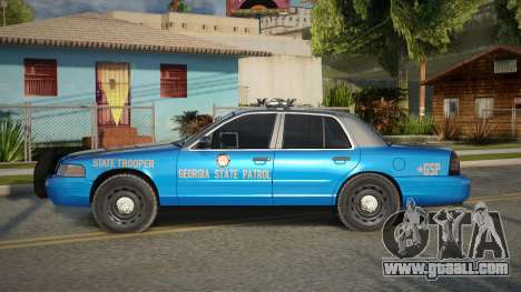 Georgia State Patrol 2011 Ford Crown Victoria for GTA San Andreas