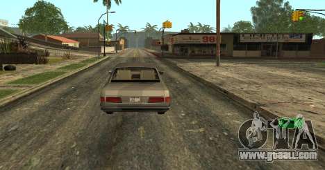 Green speedometer for GTA San Andreas