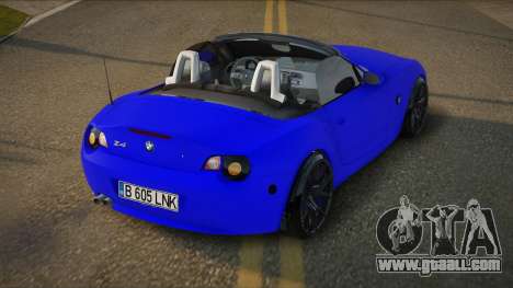 BMW Z4 Cabrio Blue for GTA San Andreas