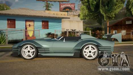 Chevrolet Corvette C3 Roadster for GTA San Andreas