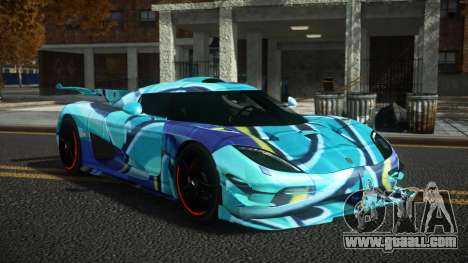 Koenigsegg Agera One Toshimy S11 for GTA 4