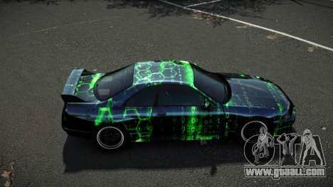 Nissan Skyline R33 Hikoshi S8 for GTA 4