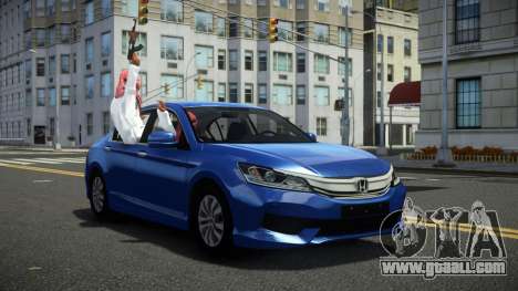 Honda Accord 2017 with Arab Passengers for GTA 4