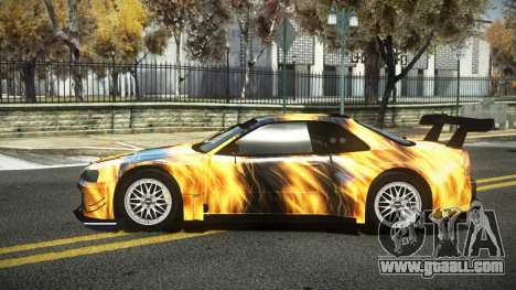 Nissan Skyline R34 Dibofas S14 for GTA 4