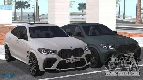 BMW X6M F96 Competition for GTA San Andreas