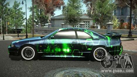 Nissan Skyline R33 Hikoshi S8 for GTA 4