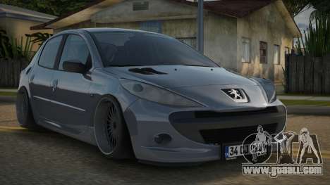 Peugeot 206 DK V1.2 for GTA San Andreas