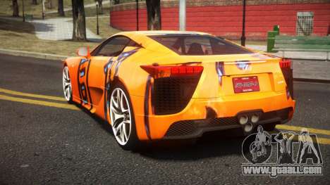 Lexus LFA Fibuna S11 for GTA 4