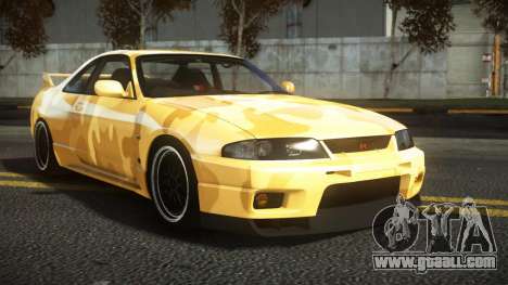 Nissan Skyline R33 Fahuz S9 for GTA 4
