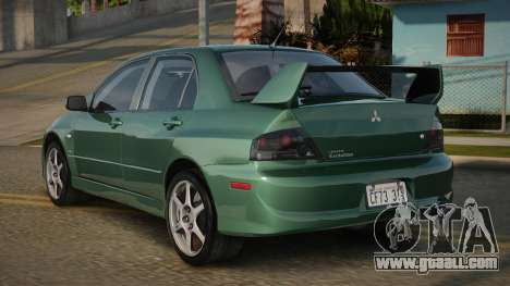 Mitsubishi Lancer Evolution VIII F-Sport for GTA San Andreas