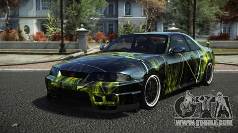 Nissan Skyline R33 Hikoshi S9 for GTA 4