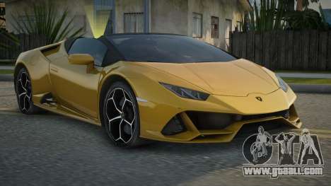 Lamborghini Huracan Roadster V1.1 for GTA San Andreas