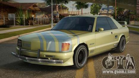 Mercedes-Benz 560 SEC JP for GTA San Andreas