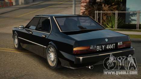 1988 BMW E28 for GTA San Andreas