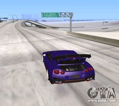 Nissan GT-R Nismo WT for GTA San Andreas