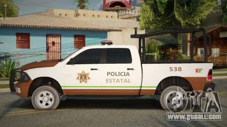 Dodge Ram Policia Estatal Tamaulipas for GTA San Andreas