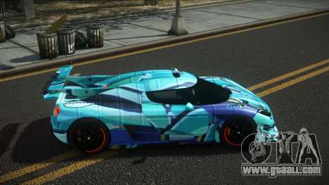 Koenigsegg Agera One Toshimy S11 for GTA 4