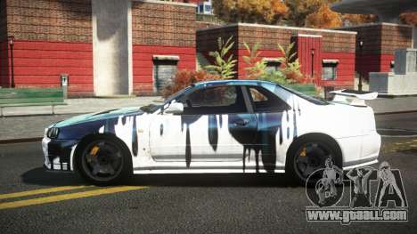 Nissan Skyline R34 Dezro S5 for GTA 4