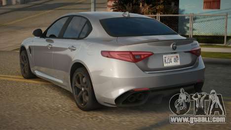 Alfa Romeo Giulia Norfas for GTA San Andreas