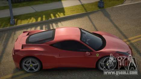 Ferrari 458 Italia Secrom for GTA San Andreas