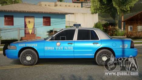 Georgia State Patrol 2003 Ford Crown Victoria for GTA San Andreas