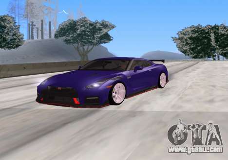 Nissan GT-R Nismo WT for GTA San Andreas