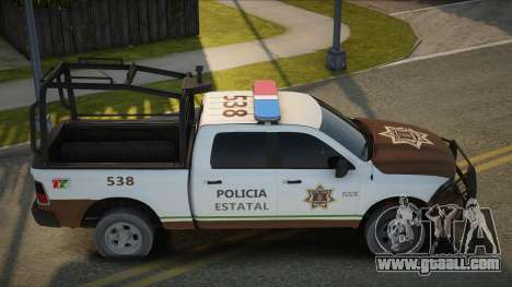 Dodge Ram Policia Estatal Tamaulipas for GTA San Andreas